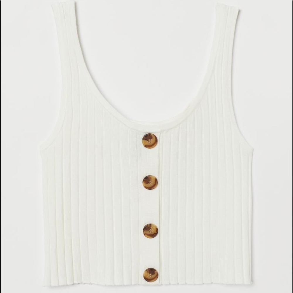 Divided Crop Top